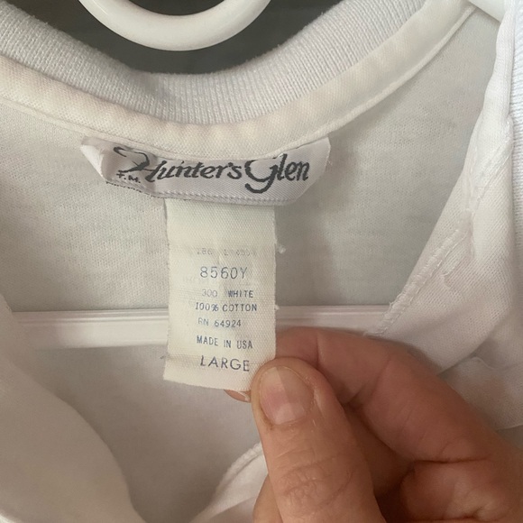 Red and navy trimmed Hunter’s Glen Vintage Polo - Picture 3 of 7